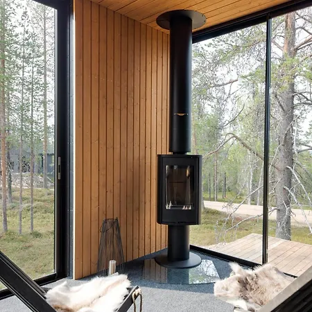 Semesterbostad Arctic Trail, A - Aurora View Hot Tube - Sauna - Lapland Äkäslompolo