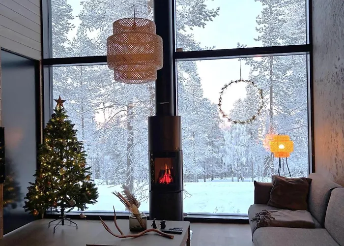 Arctic Trail, A - Aurora View Hot Tube - Sauna - Lapland Ferienhaus