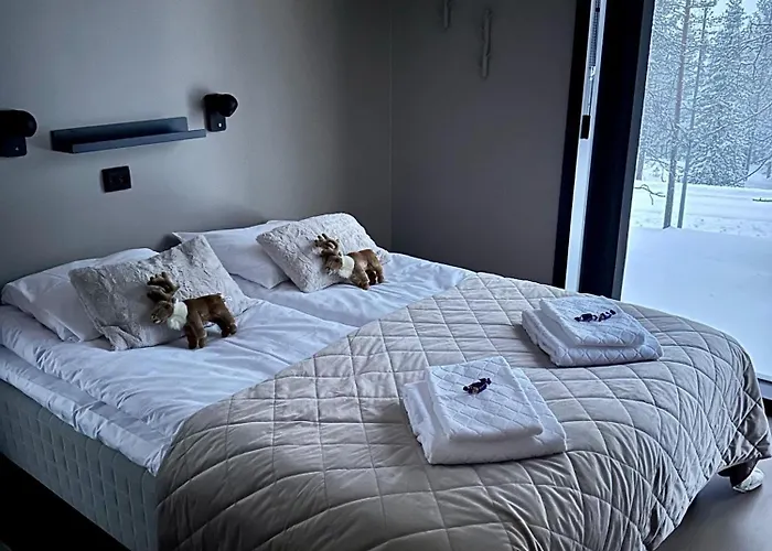 Ferienhaus Arctic Trail, A - Aurora View Hot Tube - Sauna - Lapland