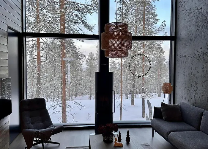 Ferienhaus Arctic Trail, A - Aurora View Hot Tube - Sauna - Lapland *